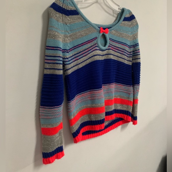 Little Marc Jacobs Striped Open Back Sweater - Picture 11 of 13